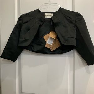 🔥🔥 Size 4 Black Satin Bolero Jacket 🔥🔥